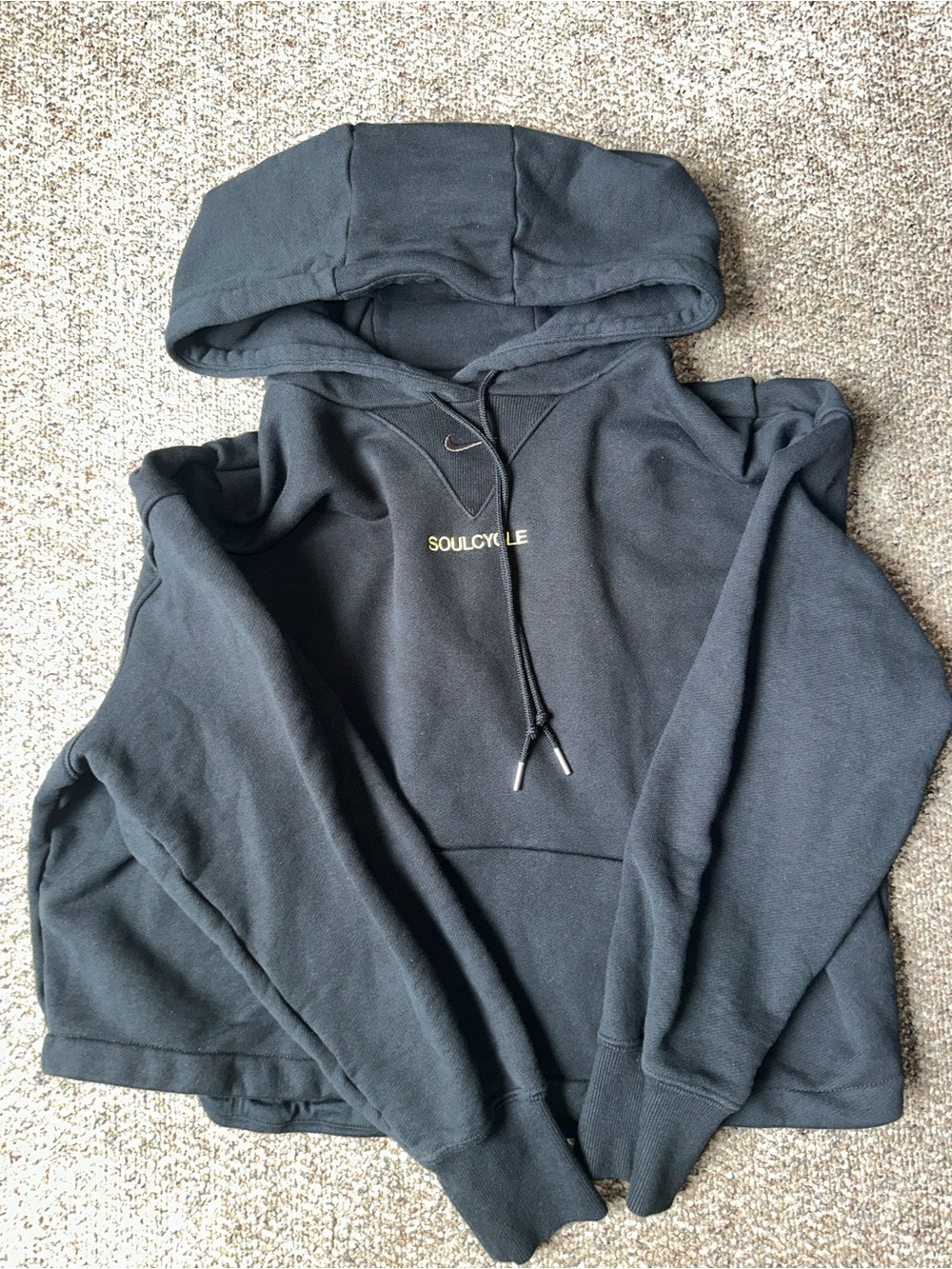 SoulCycle X Nike Hoodie Sweatshirt with Subtle Chest Logo